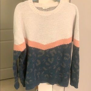 Cheetah Print Sweater